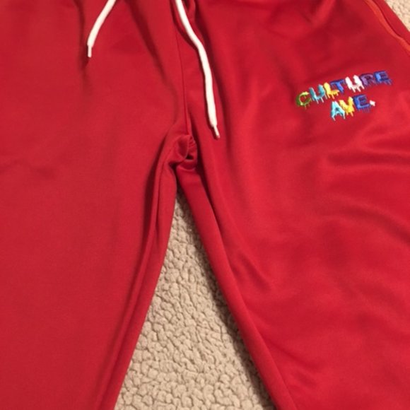 Men's NEW 2-Piece Tracksuit Culture Ave. NY Signature Set  Size Large Slim Fit - Picture 9 of 16